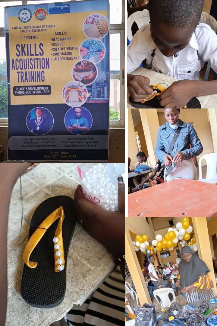 NYCN Lagos Island local branch host a skill acquisition training